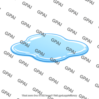 Water liquid puddle