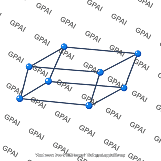 Crystal lattice 3d triclinic