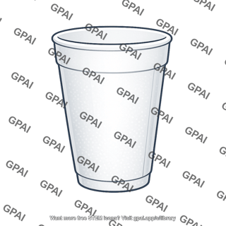 Styrofoam cup
