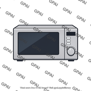 Kitchen appliance microwave oven