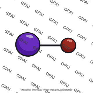 Iodine monobromide molecule