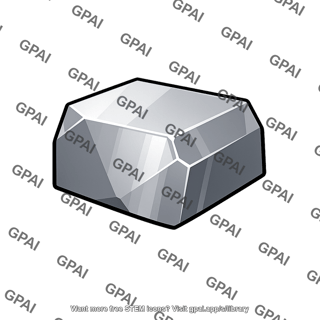 Aluminum metal sample