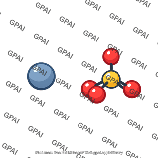 Zinc sulfate ionic structure