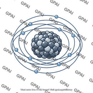 Transuranium element atom