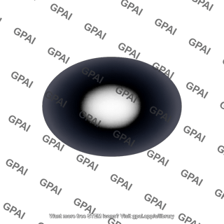 Oval gradient spot