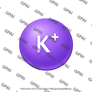 Potassium cation