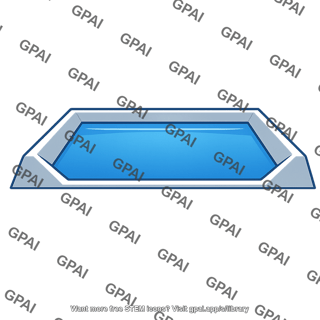 Drinking water reservoir sloped sides