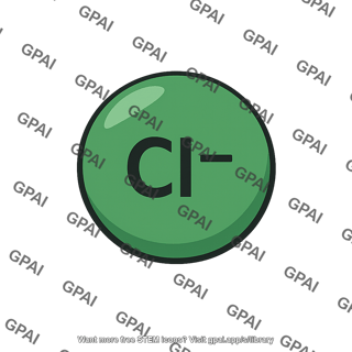 Chloride ion aqueous simple