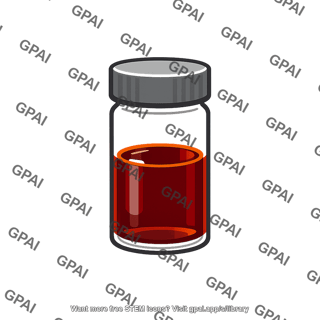 Bromine liquid in vial