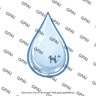 Acid rain drop