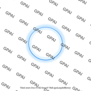 Blue glowing ring