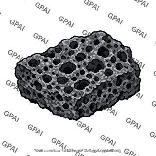 Porous rock
