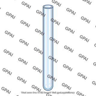 Glass tube closed end