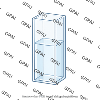 Reaction mixture cuvette