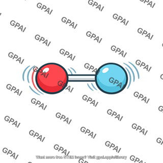 Molecule vibrating