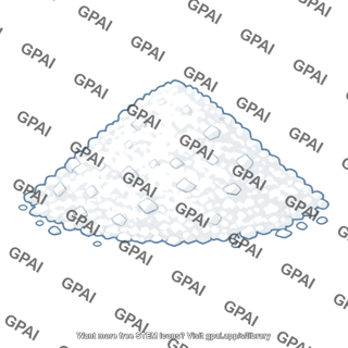 Ammonium bromide crystalline solid
