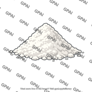 Powdered limestone