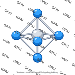 Octahedral molecular geometry
