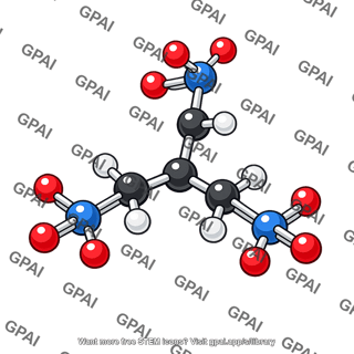 Nitroglycerin molecule