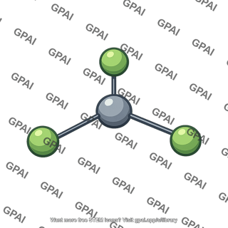 Trigonal planar molecule