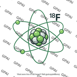 Fluorine 18 atom