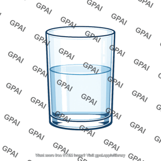 Glass of water