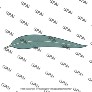 Eucalyptus leaf