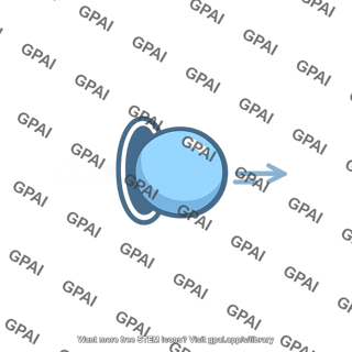Gas molecule effusing