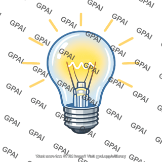 Light bulb lit