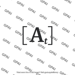 Concentration symbol a at time t
