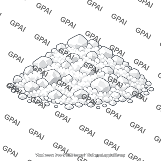 Ammonium perchlorate crystals