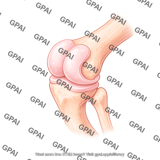 Pig knee articular cartilage