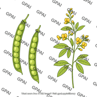 Pigeon pea pod