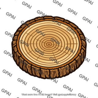 Wood cross section