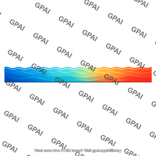 Sea surface temperature gradient