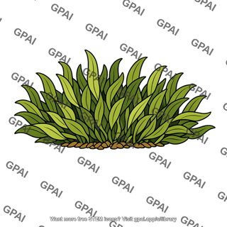 Grass cluster