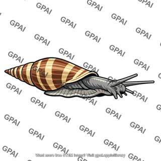 Predatory land snail
