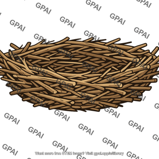 Large stick nest