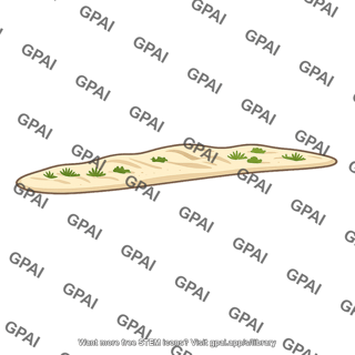 Flatbread with herbs