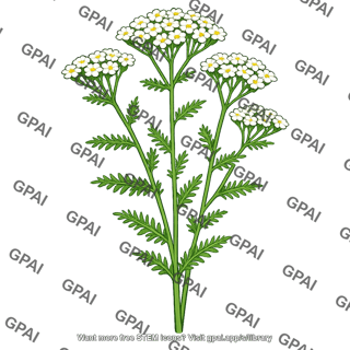 Yarrow plant