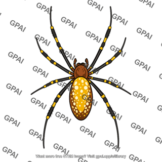 Nephila clavipes female