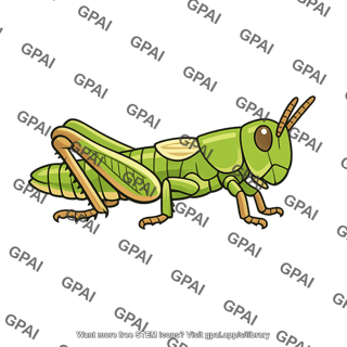 Grasshopper nymph