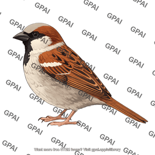 House sparrow passer domesticus