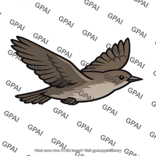 Bird flying