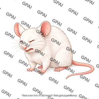 Mouse grimacing moderate 502