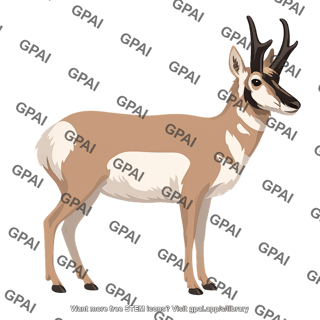 Antilocapra amaericana pronghorn