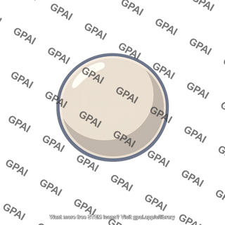 Silicon beige sphere icon