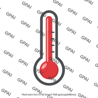 Thermometer medium symbol