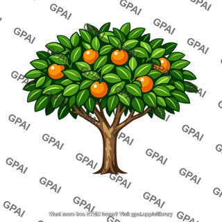 Citrus orchard tree