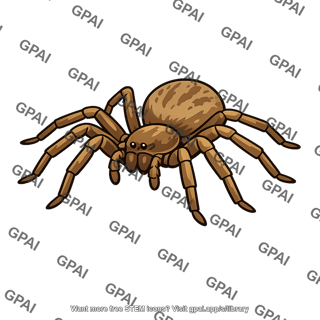 Brown spider